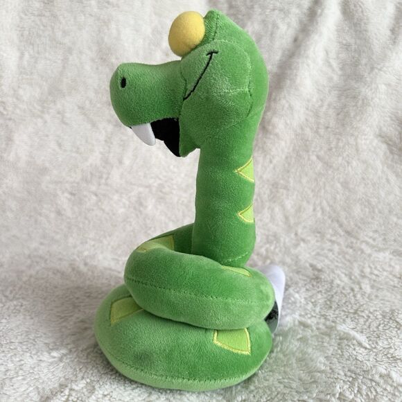 Disney Parks Green Rattle Snake Kaa Jungle Book Plush 9” Stuffed Toy - Picture 2 of 4
